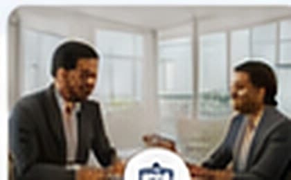 Business professionals meeting